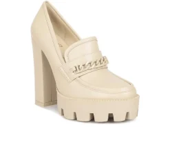 Rag & Co Loafers & Oxfords>Women's Corinne Heeled Loafers