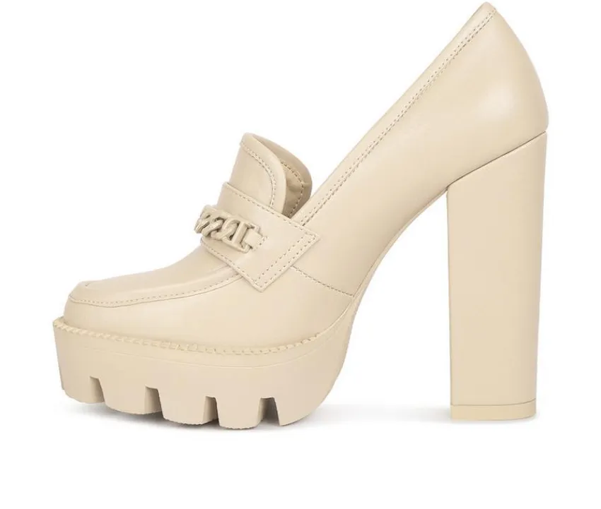 Rag & Co Loafers & Oxfords>Women's Corinne Heeled Loafers