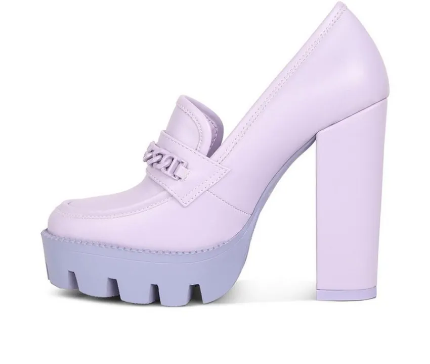 Women's Corinne Heeled Loafers|Rag & Co New