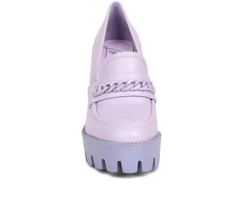 Women's Corinne Heeled Loafers|Rag & Co New