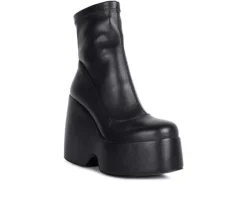 Rag & Co Dress|Pumps & Heels>Women's Purnell Wedge Platform Booties