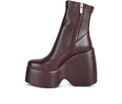 Women's Purnell Wedge Platform Booties|Rag & Co Clearance