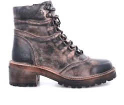 Women's Packer Heeled Combat Boots|ROAN by BED STU Online