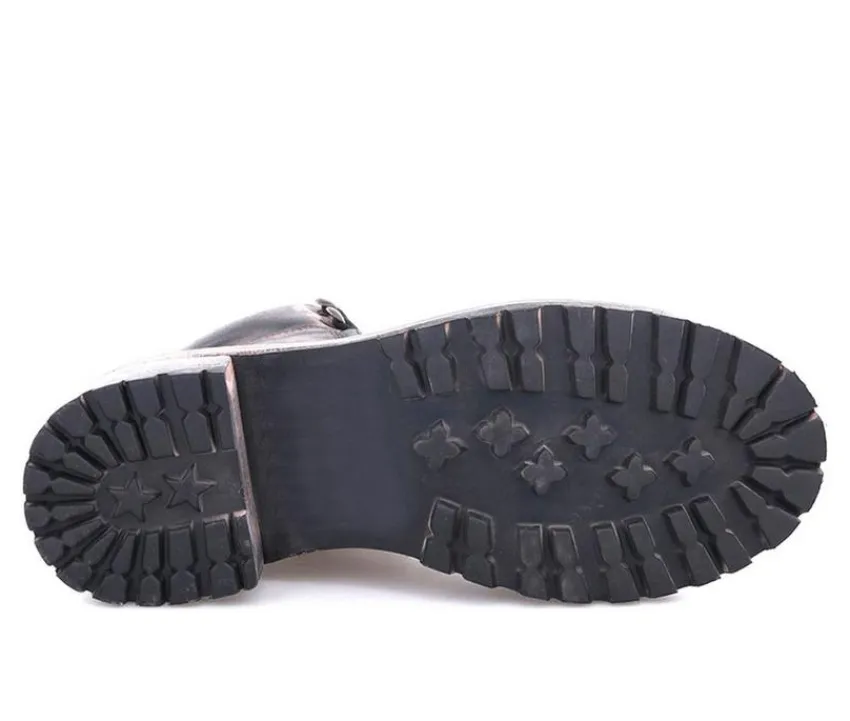 Women's Packer Heeled Combat Boots|ROAN by BED STU Online