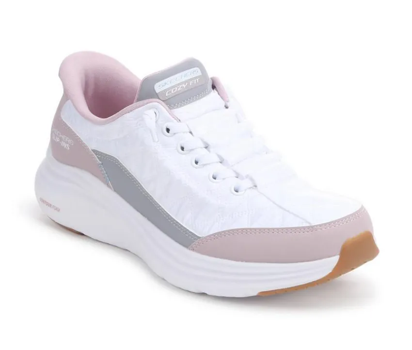 Skechers Athletics & Sneakers>Women's 150404 Cozy Fit Contour Foam Slip In Walking Shoes