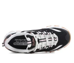 Women's 150553 Dlites Floral Sneakers|Skechers Sale