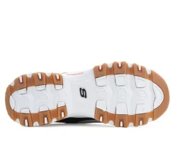 Women's 150553 Dlites Floral Sneakers|Skechers Sale