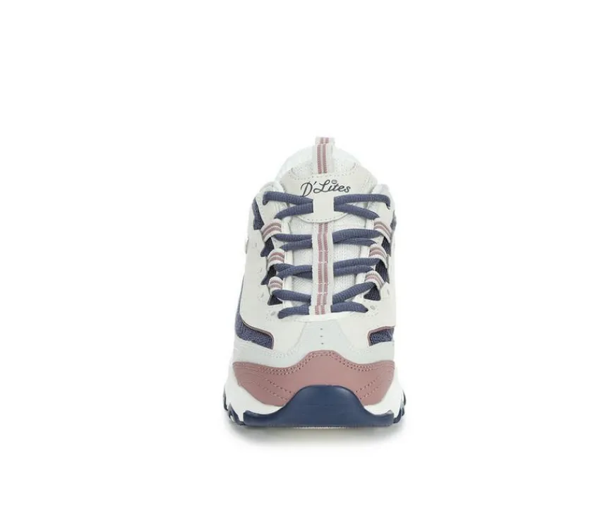 Skechers Fashion & Lifestyle|Athletics & Sneakers>Women's 150537 Dlites Smooth Slip In Sneakers