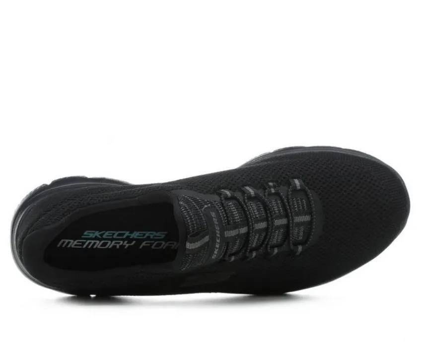 Skechers Athletics & Sneakers>Women's 149206 Summits Cool Classic Slip-On Sneakers