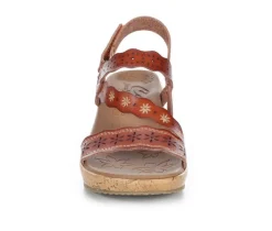 Women's Beverlee Aura 119596 Wedge Sandals|Skechers Cali New