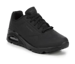 Women's 108021 Uno Slip Resistant Slip Resistant Shoes|Skechers Work Outlet