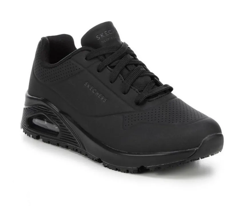 Women's 108021 Uno Slip Resistant Slip Resistant Shoes|Skechers Work Outlet