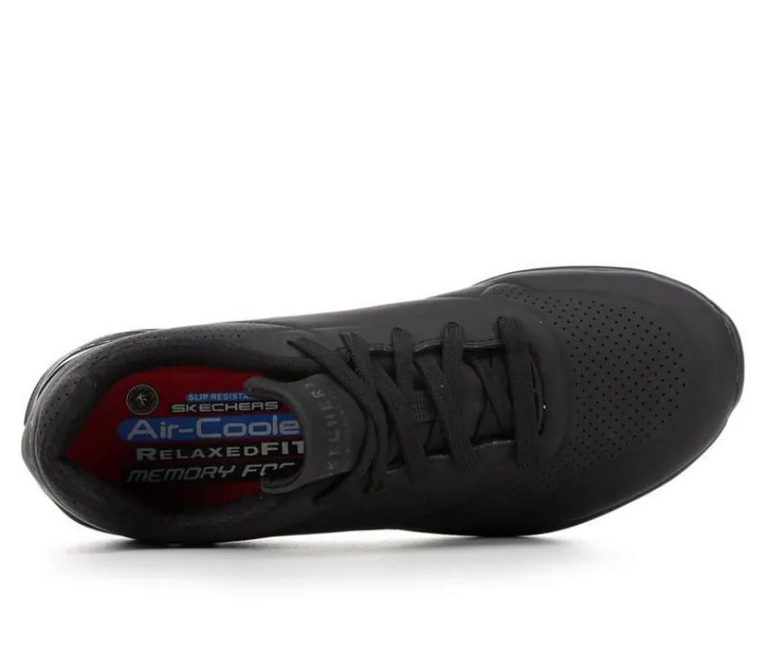 Women's 108021 Uno Slip Resistant Slip Resistant Shoes|Skechers Work Outlet