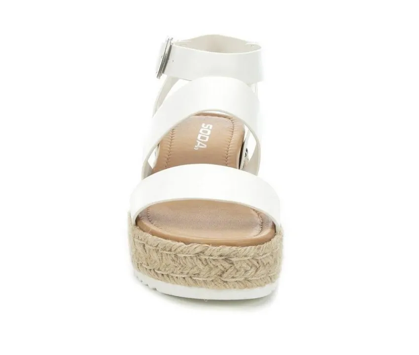 Soda Sandals>Women's Bryce Platform Sandals
