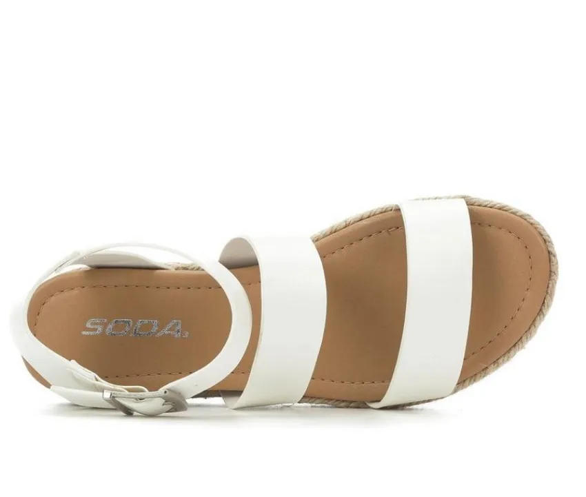 Soda Sandals>Women's Bryce Platform Sandals