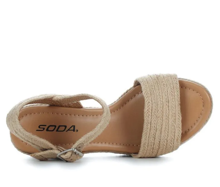 Soda Sandals|Pumps & Heels>Women's Castle-S Heeled Sandals