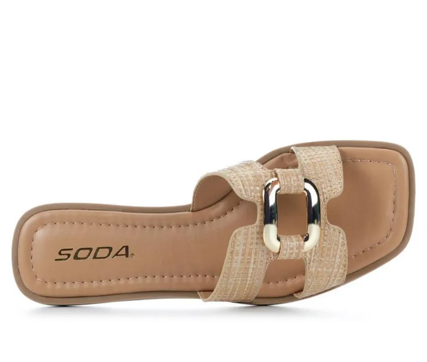 Women's Feng Sandals|Soda Online