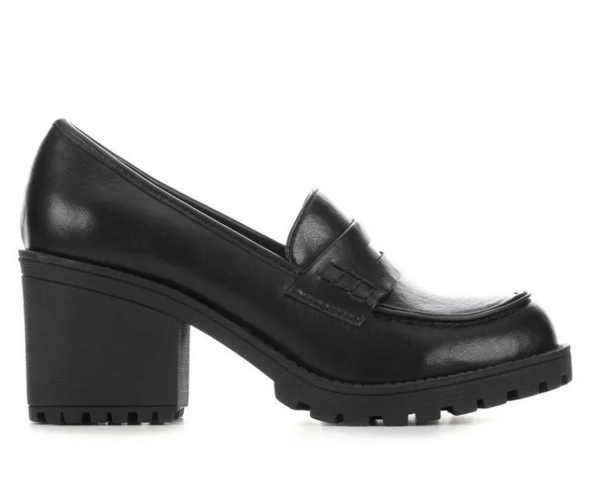 Soda Pumps & Heels|Loafers & Oxfords>Women's Kinder Heeled Loafers