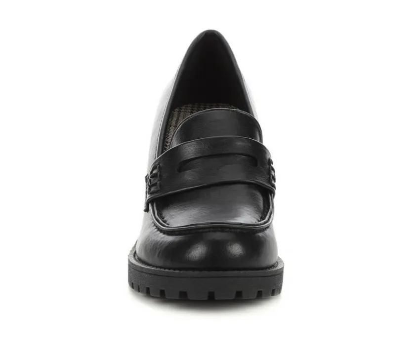 Soda Pumps & Heels|Loafers & Oxfords>Women's Kinder Heeled Loafers