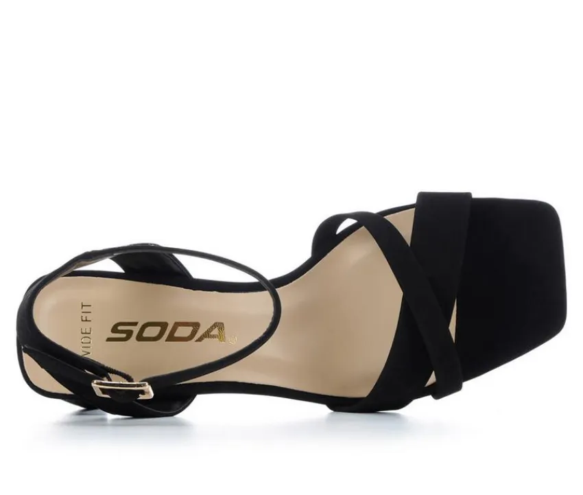 Women's Nikko Dress Sandals|Soda Outlet