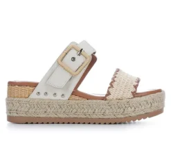 Women's Sail-S Wedge Sandals|Soda Sale
