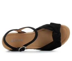 Women's Tye Espadrille Wedges|Soda Clearance