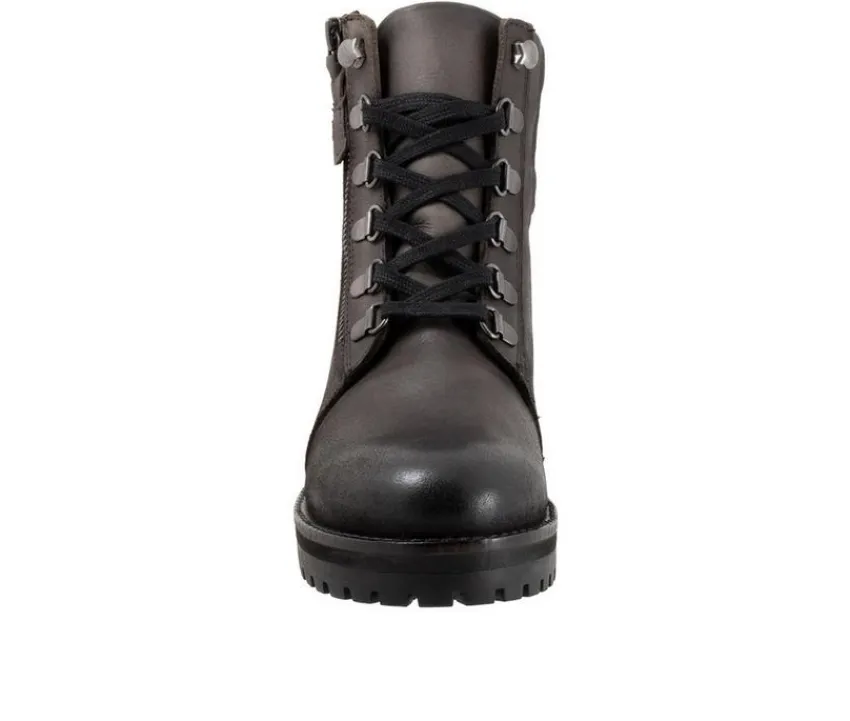 Women's Everett Lace Up Combat Boots|Softwalk Discount