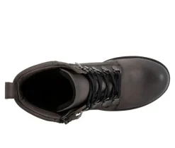Women's Everett Lace Up Combat Boots|Softwalk Discount