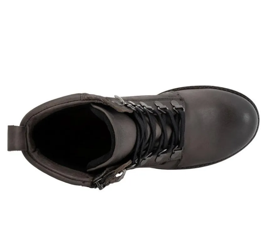 Women's Everett Lace Up Combat Boots|Softwalk Discount