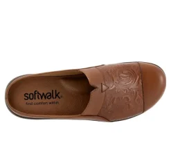 Women's San Marcos Tooling Mules|Softwalk Outlet