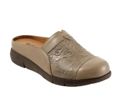 Women's San Marcos Tooling Mules|Softwalk Outlet