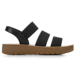 Women's Button Sandals|Solanz Sale