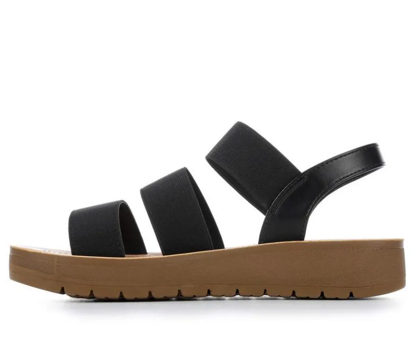 Women's Button Sandals|Solanz Sale