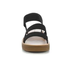 Women's Button Sandals|Solanz Sale