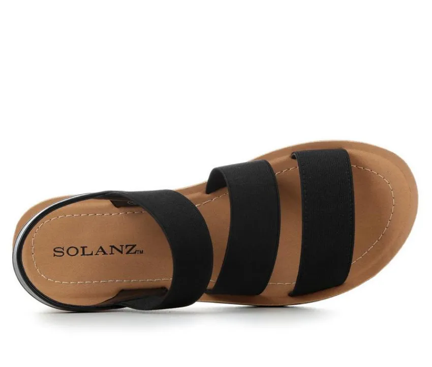 Women's Button Sandals|Solanz Sale
