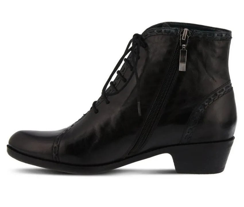 SPRING STEP Lace Up>Women's Jaru Booties