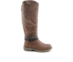 Women's Mangie Knee High Boots|SPRING STEP Online