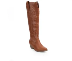 Women's Tammy Floral Western Boots|Sugar Clearance