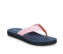 Women's Crinle Flip-Flops|Tommy Hilfiger Outlet