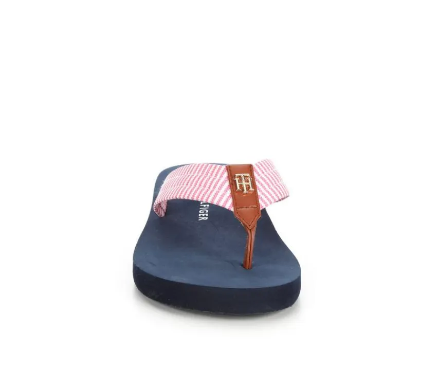 Women's Crinle Flip-Flops|Tommy Hilfiger Outlet
