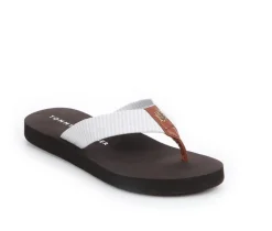 Women's Crinle Flip-Flops|Tommy Hilfiger Clearance