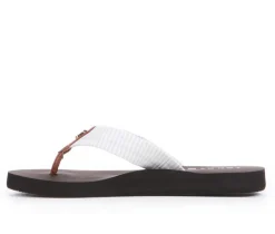 Women's Crinle Flip-Flops|Tommy Hilfiger Clearance