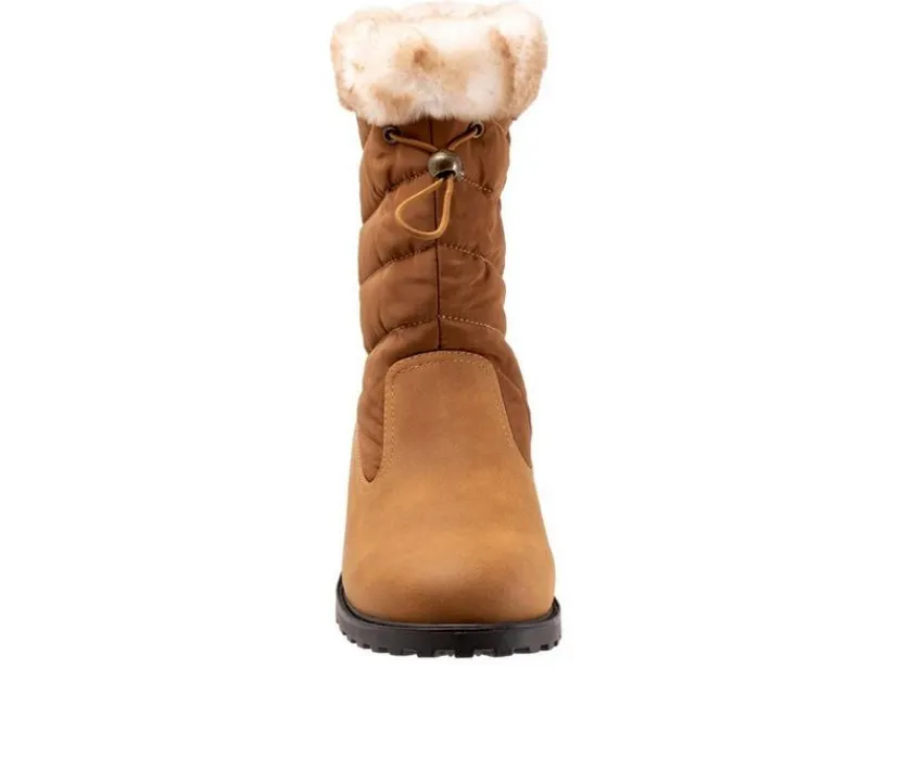 Women's Bryce Mid Calf Winter Boots|Trotters Online