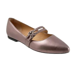 Women's Emerald Mary Jane Flats|Trotters Online