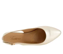 Women's Evelyn Slingback Flats|Trotters Hot