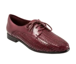 Trotters Loafers & Oxfords>Women's Lizzie Herringbone Oxfords