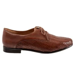 Trotters Loafers & Oxfords>Women's Lizzie Herringbone Oxfords