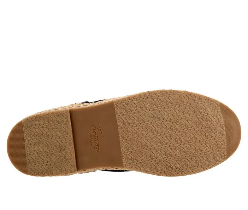 Women's Paisley Espadrille Slingback Loafers|Trotters Online