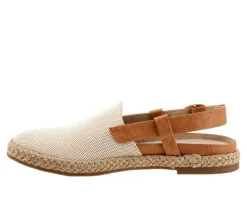 Women's Paisley Espadrille Slingback Loafers|Trotters Discount