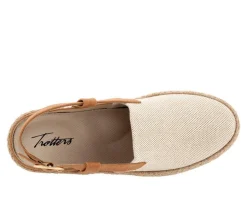 Women's Paisley Espadrille Slingback Loafers|Trotters Discount